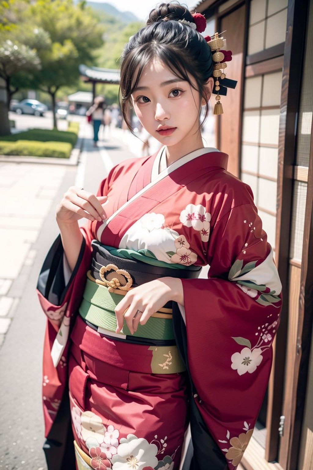 Close up, Beautiful Women,Sexy Kimono ,nsfw ,nude