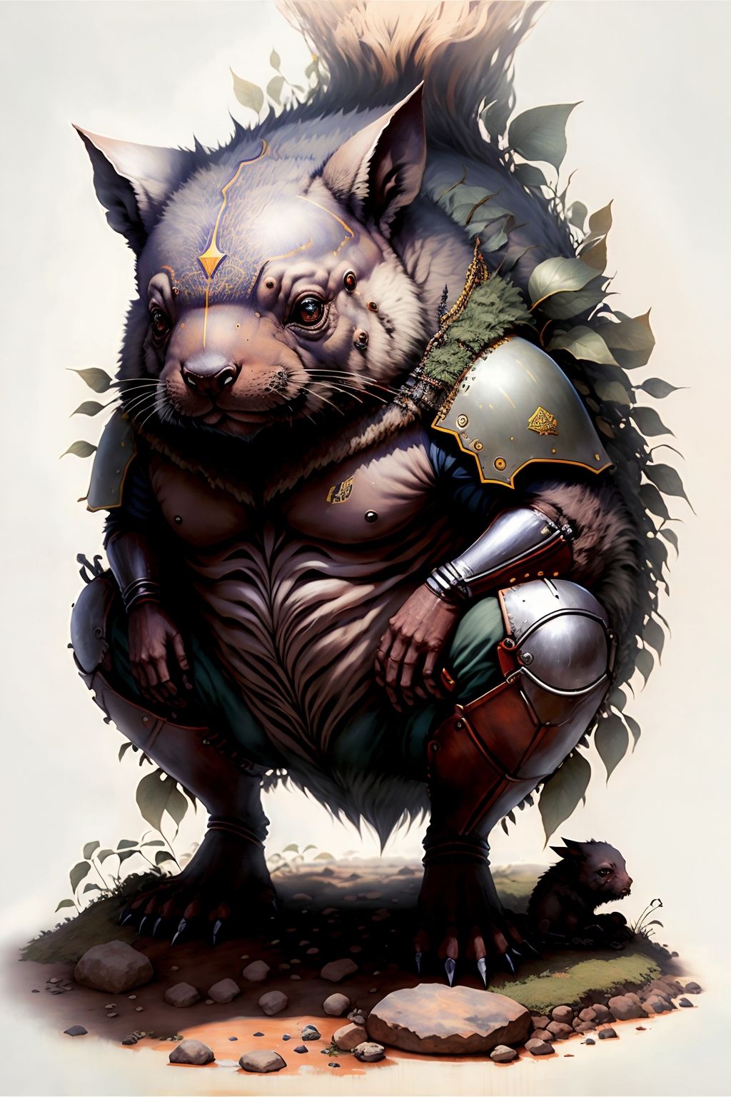 creature00d, Wombat, <lora:creature00d-000010:1>