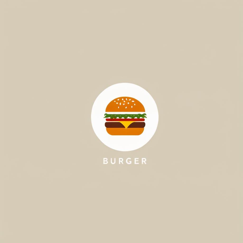 logo,a logo for a burguer shop, burguer, food,),LogoRedAF,<lora:LogoRedmondV2-Logo-LogoRedmAF:1>