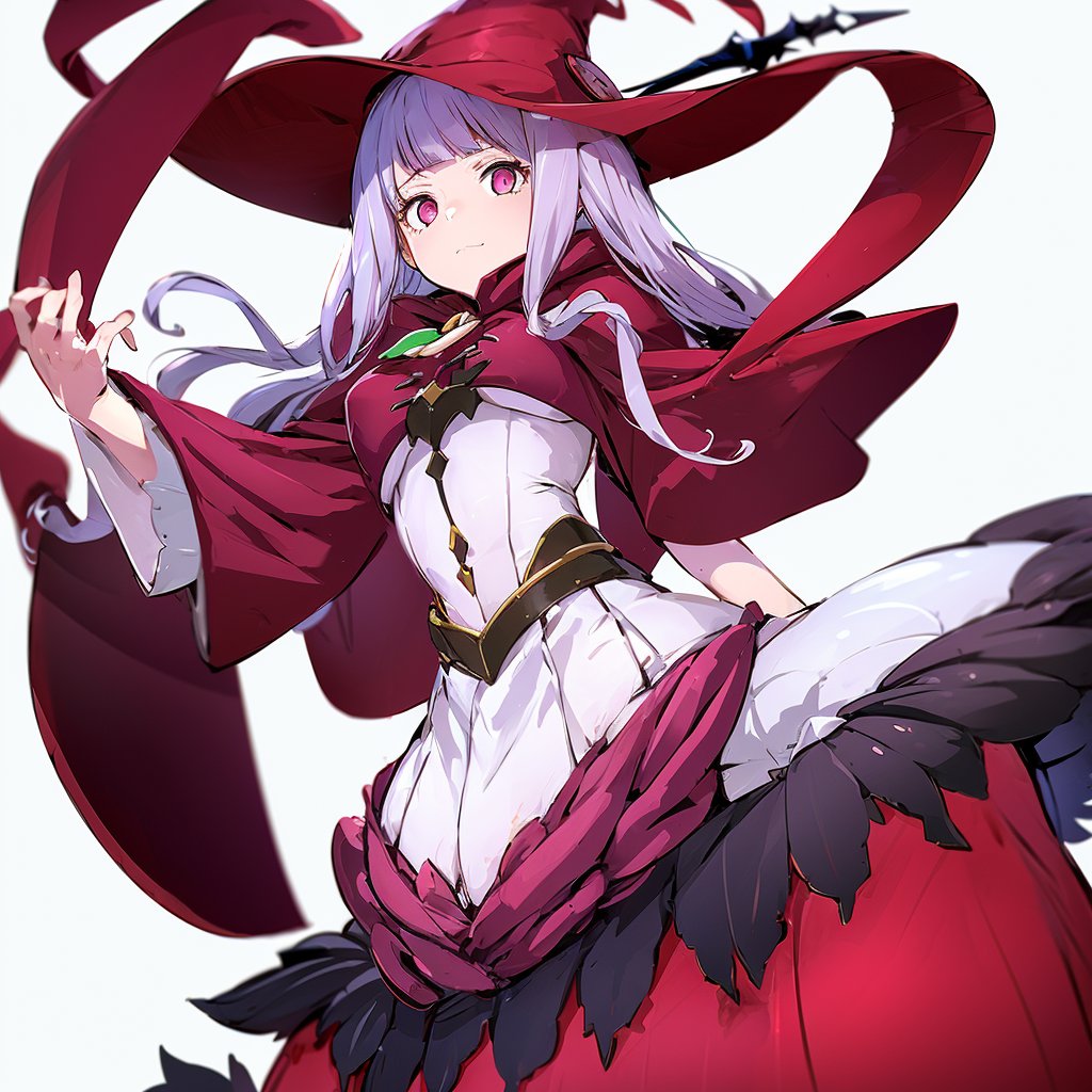 1girl, white_background, Shalltear \(Overlord Series\)