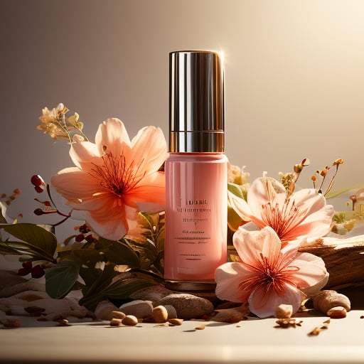 masterpiece, best quality, photography advertising of jar lotion skin care products, myphamhoahong photo, flower, (orange flower:1.2), leaf, branch, petals, plant, gradient, garden, realistic, cold theme, scenery, shadow, still life <lora:myphamhoahong_final:1> <lora:epiNoiseoffset_v2:1> <lora:add_detail:0.8>