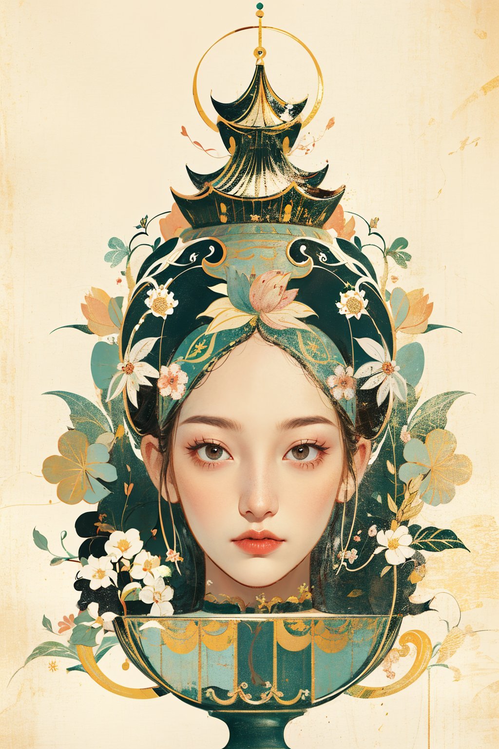 HUBG_CN_illustration,
high contrast, mysterious, fantasy, bright natural light,
symmetrical composition,