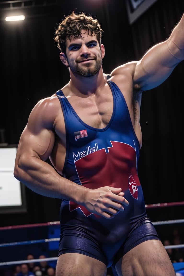 (masterpiece,  best quality:1.2),  man,  ,  solo,  1boy,  smirk,  (depth of field:1.1),  ,  photo of man,  wrestling singlet,  (((medium shot))),  arena,  masterpiece,  perfect face,  perfect picture,  detailed eyes,  sharp focus,<lora:EMS-238173-EMS:0.920000>