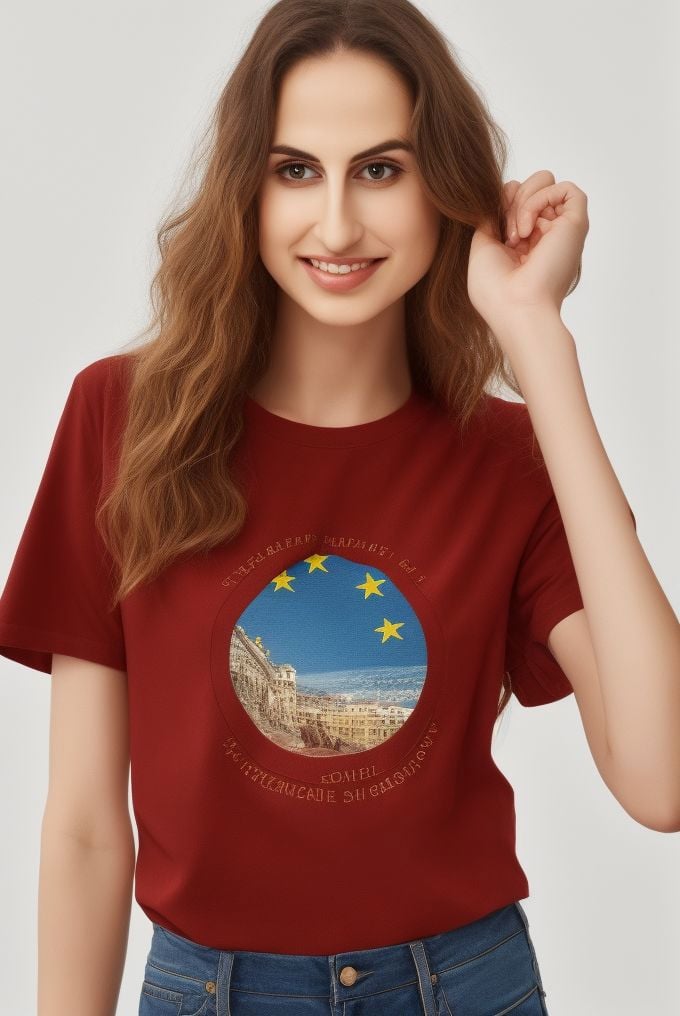 <lora:ahud1.0:0.7>, European woman, ahud, ahangiefass face, t-shirt, (shorts ), high quality, (looking at viewer), studio lighting, 8k