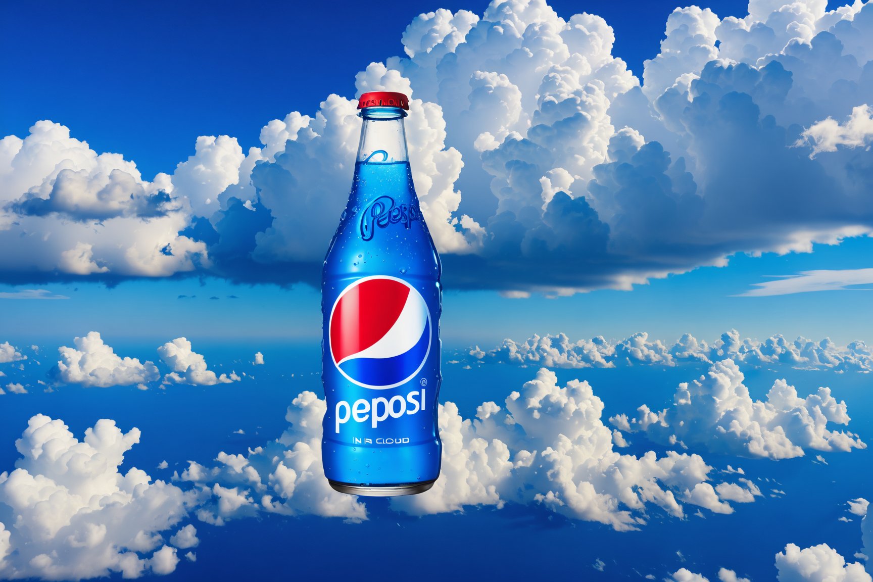 a pepsi in cloud