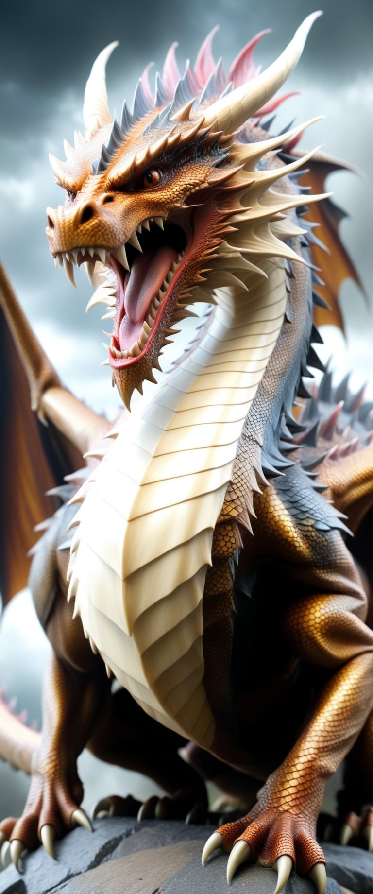 Angry fierce dragon,,darkart,,,DonMn1ghtm4reXL,,skpleonardostyle,