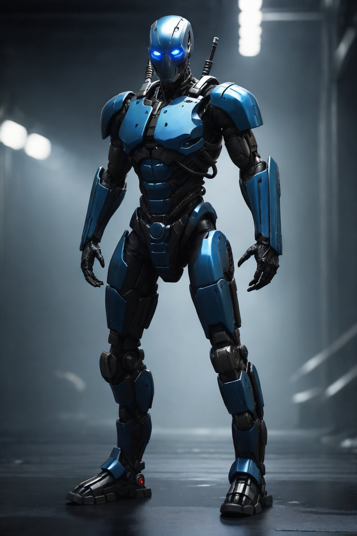 By zer0pixels, ((create a detailed character sheet for the character Deadpool in a Police uniform)), ((wearing a dark hooded cloak)) and ((mask that covers the lower half of their face)). ((Cybernetic augmentations on their arms and legs)). ((Holding a plasma dagger in their hand)). ((The dagger emits a faint blue glow that contrasts)), ((photorealistic style)), ((Sketch book style)), ((hand drawn)), ((realistic sketch)), ((bounty hunter wanted)), ((UI bio statistic)), ((dreamlike motion, subtle colors)), ((full-body zoomed)), ((rule of thirds:2)), ((perfect composition golden ratio, live 3D)), (masterpiece), ((highest quality)), ((sharp focus)), ((better hand)), ((perfect anatomy)), ((highly detailed)), ((high resolution)).

