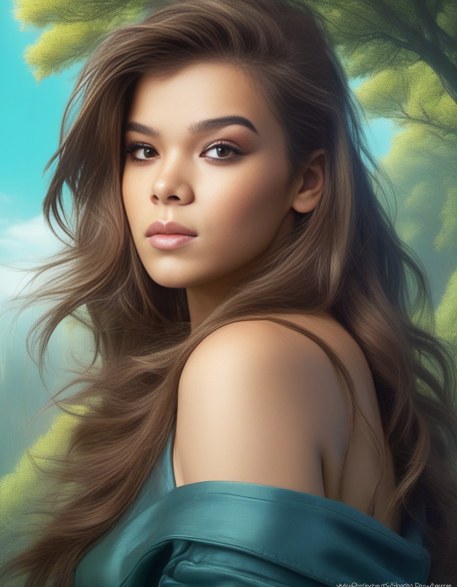 HaileeSteinfeld,<lora:HaileeSteinfeldSDXL:1>female, realistic photo, full body shot; photorealistic portrait by annie leibovitz and steve mccurry Artgerm Lau award winning painting with incredible detail hyperrealist intricate elegant dramatic lighting 4k resolution concept art octane render excellent composition 8x Alphonse Muchas detailed trending on flickr D&D" "S HDR colors soft glow bloom cinematic masterpiece wlop cyberpunk atmosphere golden ratio rule of thirds fibonacci volumetric shadows epic fantasy style HD sharp focus macro close-up view vivid pastel vibrant light novel cover illustrationofmtg psychedelic neon bioluminiscence beautiful specular highlights forest cat