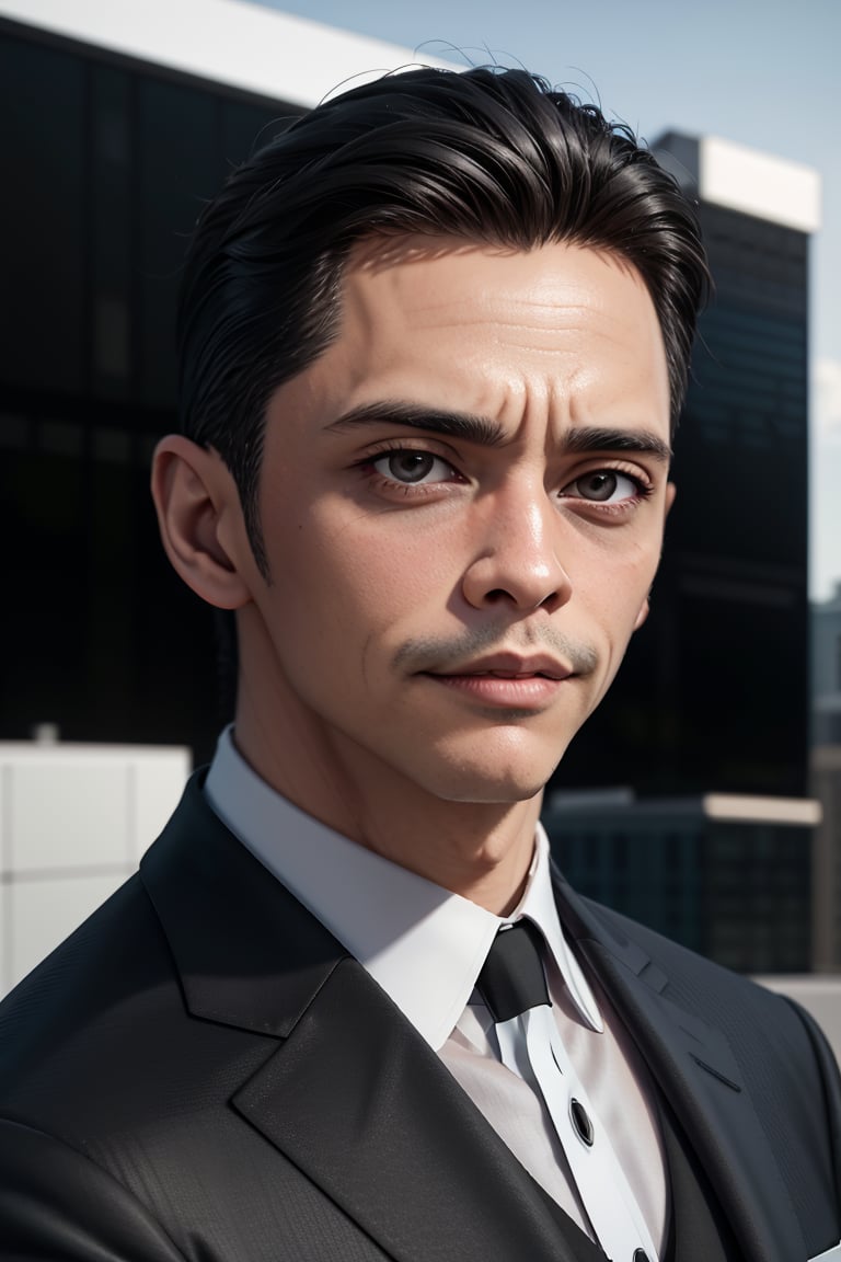Realistic, a half body  Portrait of handsome Men , Pastel black outfit, Businessman, CEO, Agent, 3D MODEL, 2.5~3D,<lora:EMS-284796-EMS:1.000000>,<lora:EMS-71542-EMS:0.800000>