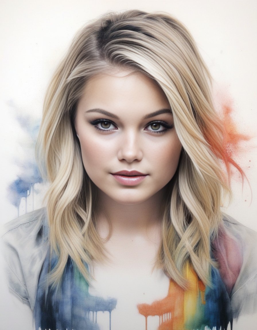 OliviaHolt,<lora:OliviaHoltSDXL:1>,A colored-pencil art of a beautiful woman.  Highly detailed. In the style of Agnes Cecile. The painting was recognized as a contest winner. It has been featured on CG Society.