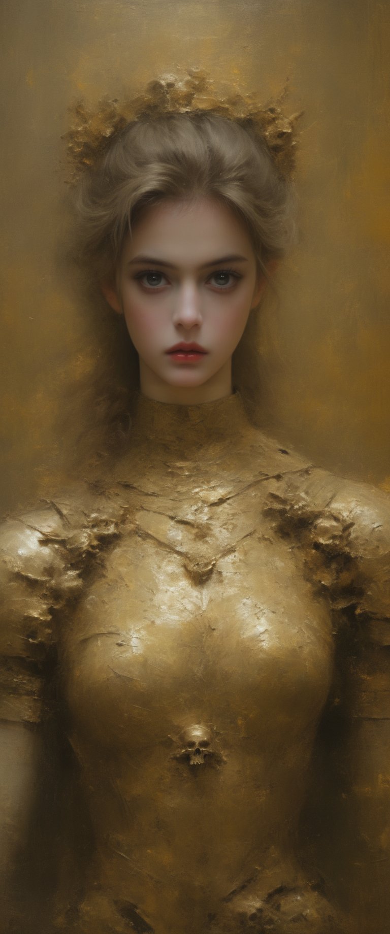 breathtaking ethereal RAW photo of female ((athena, god with a scepter in from of an altar, golden armor

)), dark and moody style, perfect face, outstretched perfect hands . masterpiece, professional, award-winning, intricate details, ultra high detailed, 64k, dramatic light, volumetric light, dynamic lighting, Epic, splash art .. ), by james jean $, roby dwi antono $, ross tran $. francis bacon $, michal mraz $, adrian ghenie $, petra cortright $, gerhard richter $, takato yamamoto $, ashley wood, tense atmospheric, , , , sooyaaa,IMGFIX,Comic Book-Style,Movie Aesthetic,action shot,photo r3al,bad quality image,oil painting, cinematic moviemaker style,Japan Vibes,H effect,koh_yunjung ,koh_yunjung,kwon-nara,sooyaaa,colorful,bones,skulls,armor,han-hyoju-xl
,DonMn1ghtm4reXL, , , , 

