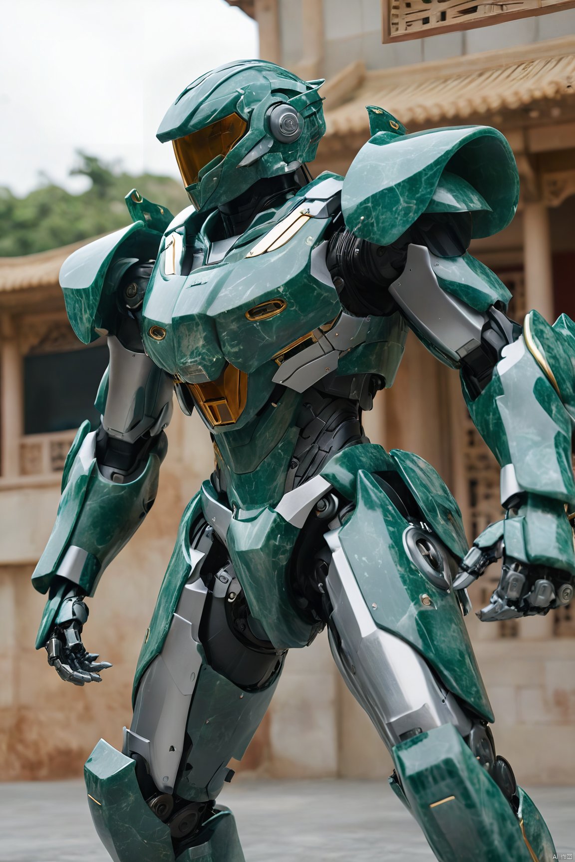 HUBG_Chinese_Jade,wide shot,
ultra highres, masterpiece, best quality, , car, from side, 
HUBG_Mecha_Armor,