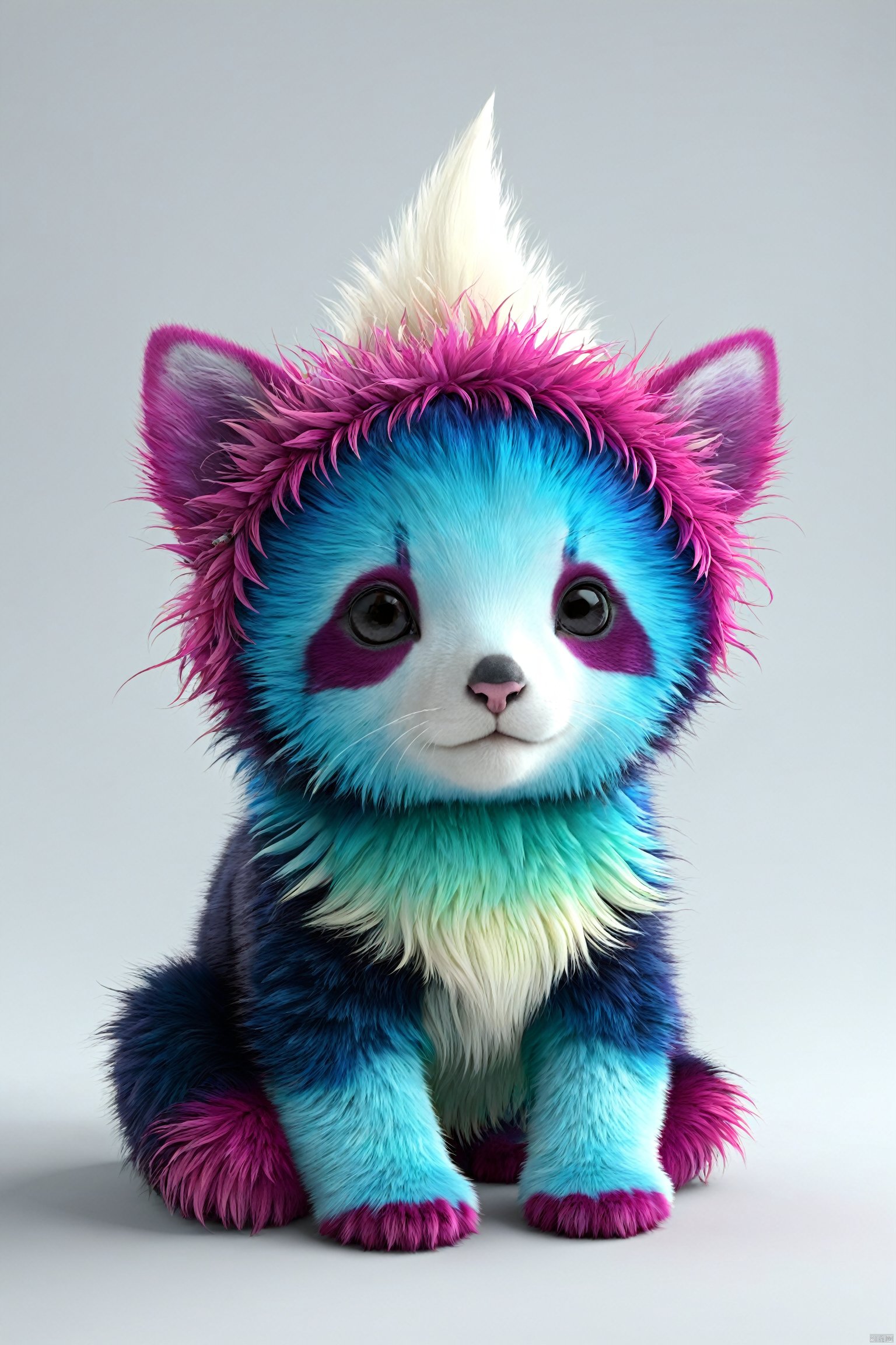  CUTE AND ADORABLE CUDDLY cute colorful creature FANTASY, DREAMLIKE, SURREALISM, SUPER CUTE, TRENDING ON ARTSTATION