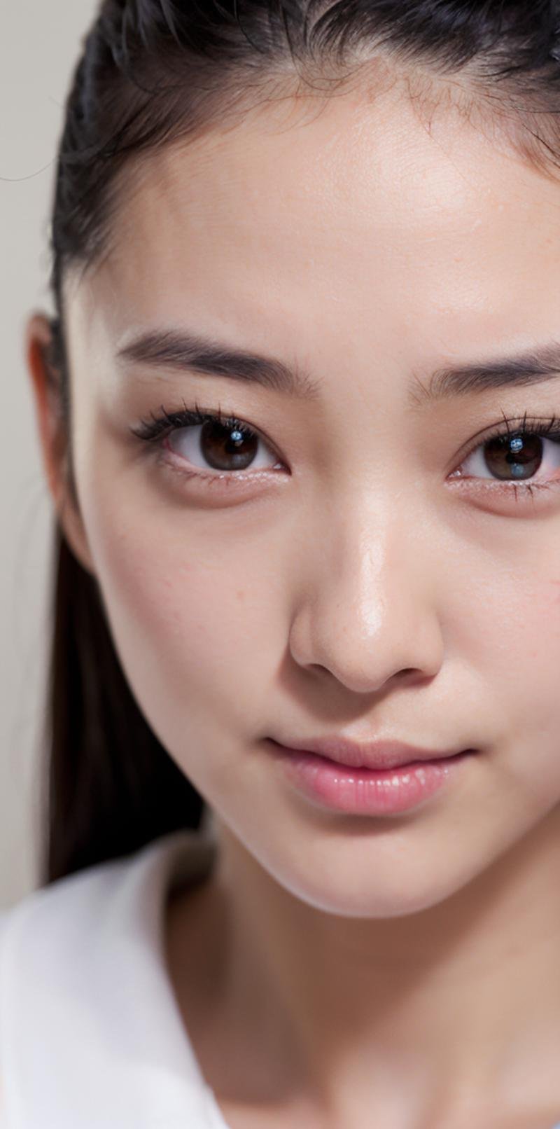 (4k, raw photo,  best quality, highres:1.1), (realistic, photo-realistic:1.2),  Emi Takei,1girl, solo,   eye focus, blurry, (detailed eyes:1.3), (fine complexion:1.3), parted lips,    long eyelashes,  ( facing viewer, looking at viewer:1.5), F/1.2,  