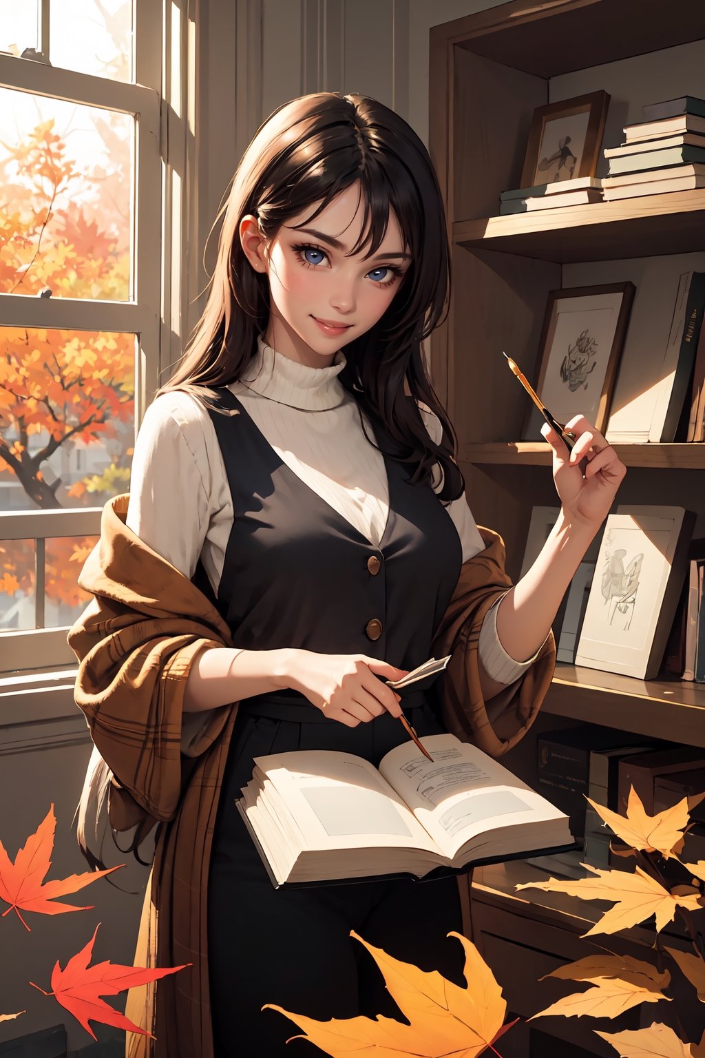 Autumn book preparation campaign, wonderful artwork,
