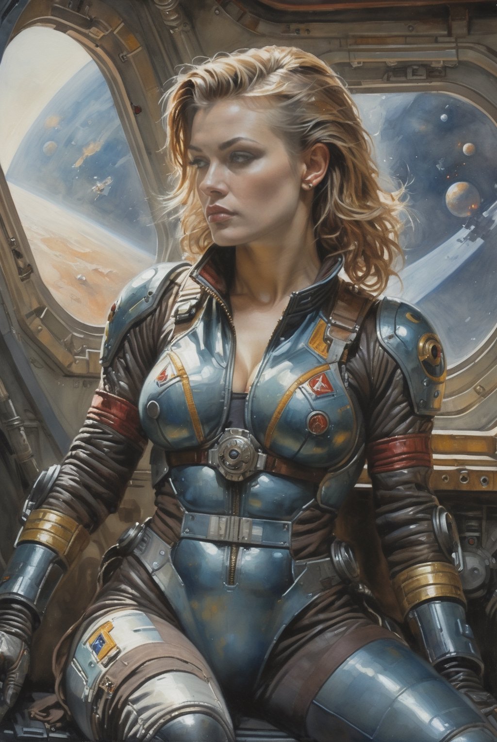 Art Blonde Female Pirate Porn - post created by mk3_SpaceGirls | Tensor.Art