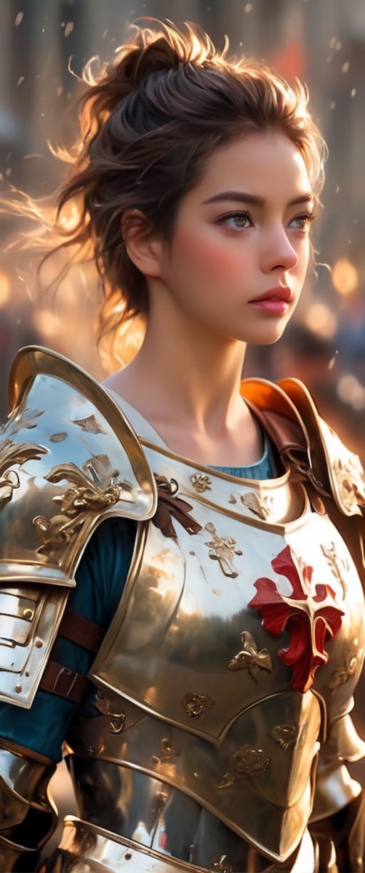beautiful picture portrait of an armored knigh, full body view, (cinematic lighting), [detailed ambient light], wearing an old roman style armor, (realistic proportions), (sharp focus:0.9), (masterpiece), multi-tone, Ultra realistic, masterpiece, highest quality, ultra detail,adorable, absurd res, by Pino Daeni, by Ruan Jia, by Shiitakemeshi, by Alayna Lemmer, by Carlo Galli Bibiena, fantasy, , , , , god rays, mist, golden city,sooyaaa,jennierubyjenes,minsi