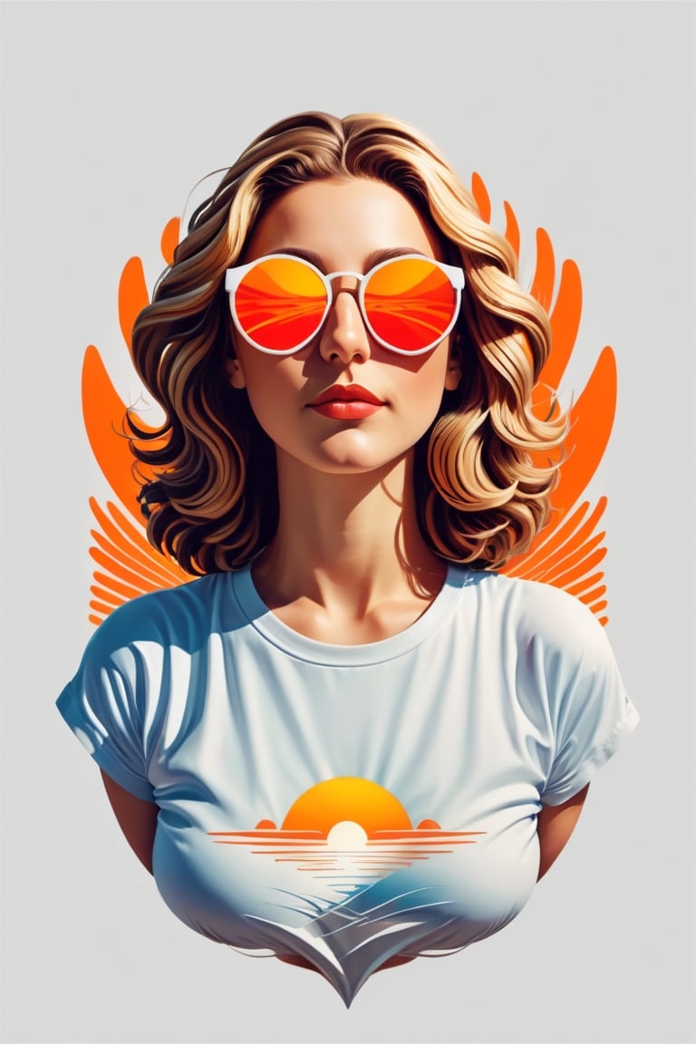 a beautiful portrait of the dude from the big lebowski with eyes closed touching her heart with arms crossed, symetrical, designed by dr seuss and michal karcz, by cyril rolando and asher durand and natalie shau and alex gray, pixel art artwork of t-shirt graphic design, flat design of one retro ,retro car ,colorfull shades, highly detailed clean, vector image, photorealistic masterpiece, professional photography, simple sunrise backdrop , flat white background, isometric, vibrant vector((white background))