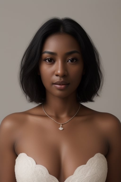 hot,realistic,roundnose,dark-skin,black-hair,strong-body,round_face,closed_mouth, perfect-collarbones,lotus-shaped-round-eyes,middle-age,necklace