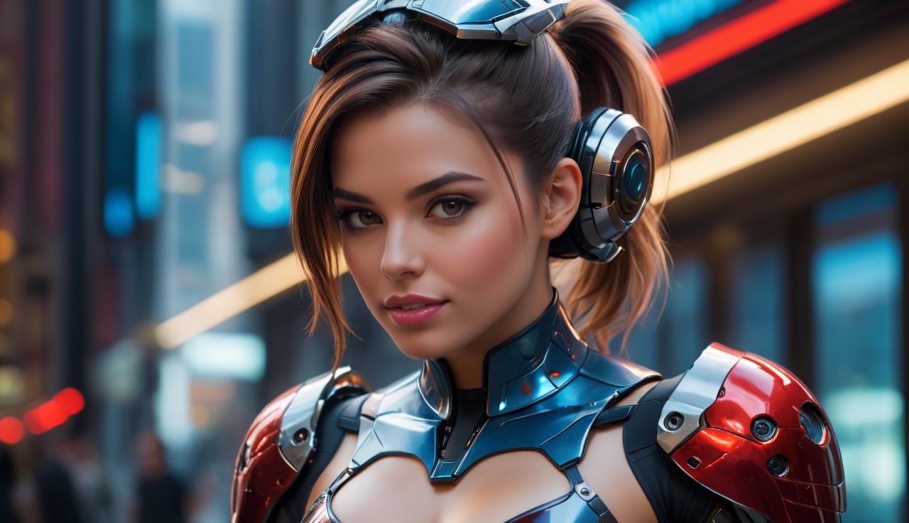 (masterpiece, best quality, official art), (extremely detailed CG unity 8k wallpaper, absurdres, 8k resolution), (standing:1.6), (exquisite facial features, prefect face, shiny skin, crazy, naughty face, evil smile), (woman:1.9), (brunette, short, ponytail_drills, morrison bangs, oily, hair:1.9), blue eyes, (big breasts), (luxury Futuristic cybernetic strong exosuit + helmet + masked + large_wings with glowing lights, advanced technology type V, and sleek design, red color:1.9), cameltoe, (cinematographic lighting, detailed reflections), (cinematic, highly detailed painting, award-winning painting, wonderful painting, artistic style, stylized), (living_room background, complex detailed background:1.9), intricate, ornate, elegant, sensual, sharp focus, digital art, octane render, 4K, trending on ArtStation, by Greg Rutkowski, artgerm, Greg Hildebrandt, and Mark Brooks.


waist-up front-view .


Perfect Anatomy, Perfect proportions, Perfect face, Strong brightness on the face, Facial details, intricate details, vibrant colors, perfect feet, perfect legs, perfect hands, perfect arms, perfect fingers, highly detailed skin, textured skin, defined body features, detailed shadows, narrow waist, aesthetic.



PNG image format, sharp lines and borders, solid blocks of colors, over 300ppp dots per inch, 32k ultra high definition, 530MP, Fujifilm XT3, cinematographic, (photorealistic:1.6), 4D, High definition RAW color professional photos, photo, masterpiece, realistic, ProRAW, realism, photorealism, high contrast, digital art trending on Artstation ultra high definition detailed realistic, detailed, skin texture, hyper detailed, realistic skin texture, facial features, armature, best quality, ultra high res, high resolution, detailed, raw photo, sharp re, lens rich colors hyper realistic lifelike texture dramatic lighting unrealengine trending, ultra sharp, pictorial technique, (sharpness, definition and photographic precision), (contrast, depth and harmonious light details), (features, proportions, colors and textures at their highest degree of realism), (blur background, clean and uncluttered visual aesthetics, sense of depth and dimension, professional and polished look of the image), work of beauty and complexity. perfectly symmetrical body. (aesthetic + beautiful + harmonic:1.5), (ultra detailed face, ultra detailed eyes, ultra detailed mouth, ultra detailed body, ultra detailed hands, ultra detailed clothes, ultra detailed background, ultra detailed scenery:1.5).




JuggerCineXL2:0.9, detail_master_XL:0.9, detailmaster2.0:0.9, perfecteyes-000007:1.3,SexyStockings-v1:0.5,TQBreastsSizeSlider:0.4,sexylingeriev02:0.3,More Fashion 2_v1.0:0.8,add_more_color:0.8,