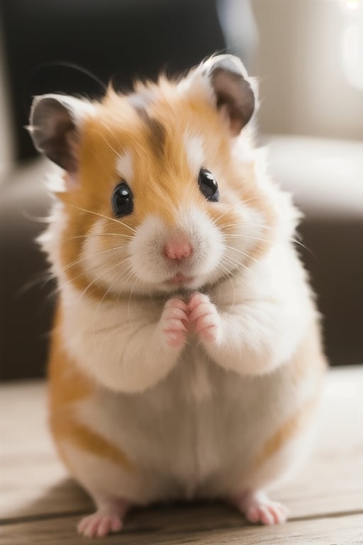 hamster wearing  shirt, no human,White Hamster,cutie,Detail,white wings,white 