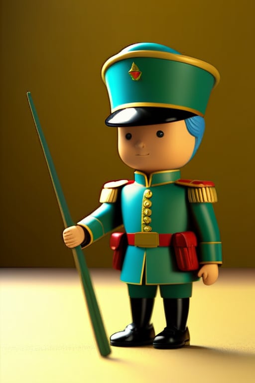 Cute toy soldier ,Movie Still,Film Still,Leonardo Style