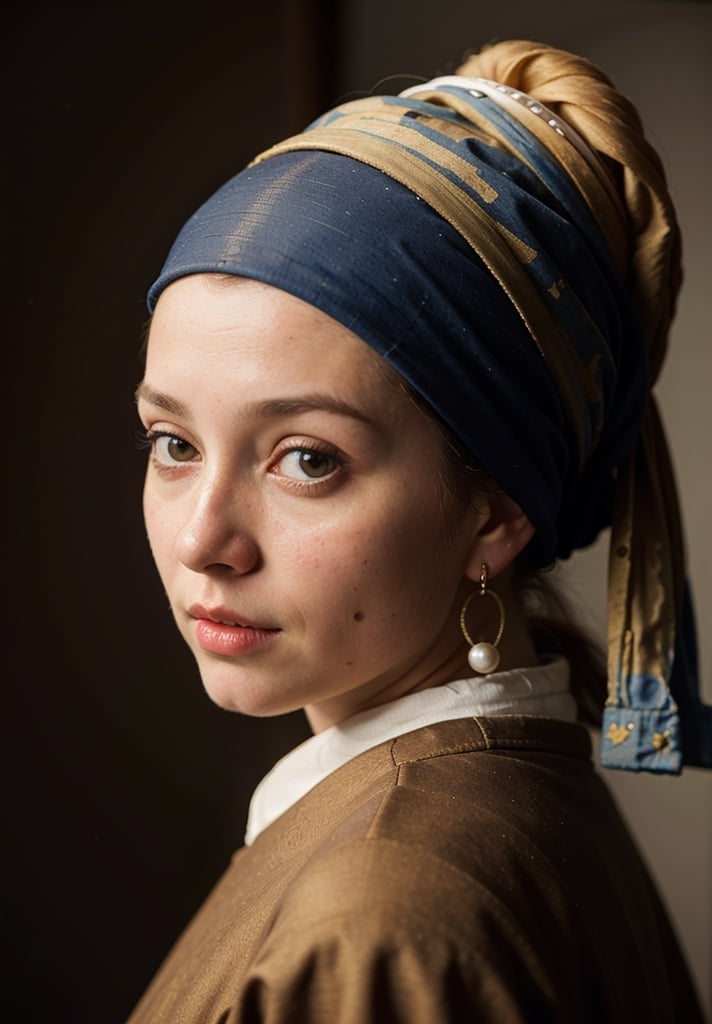 Johannes Vermeer, Girl with a Pearl Earring, 1665
