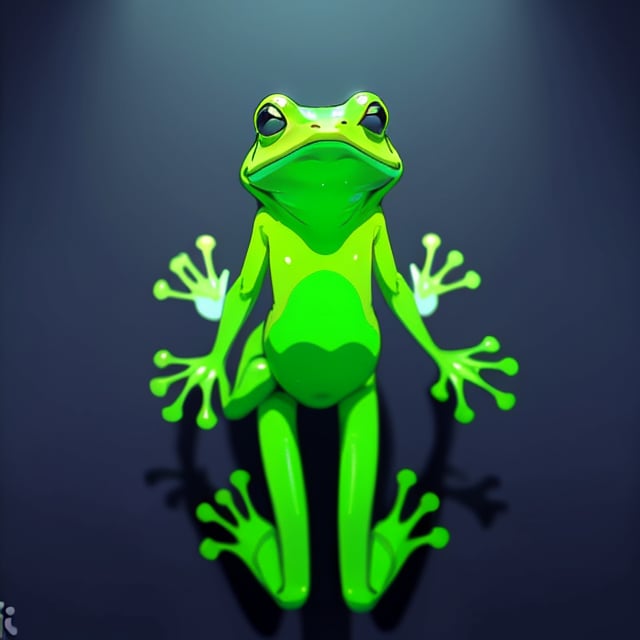 seamless minimalist frog repeated design