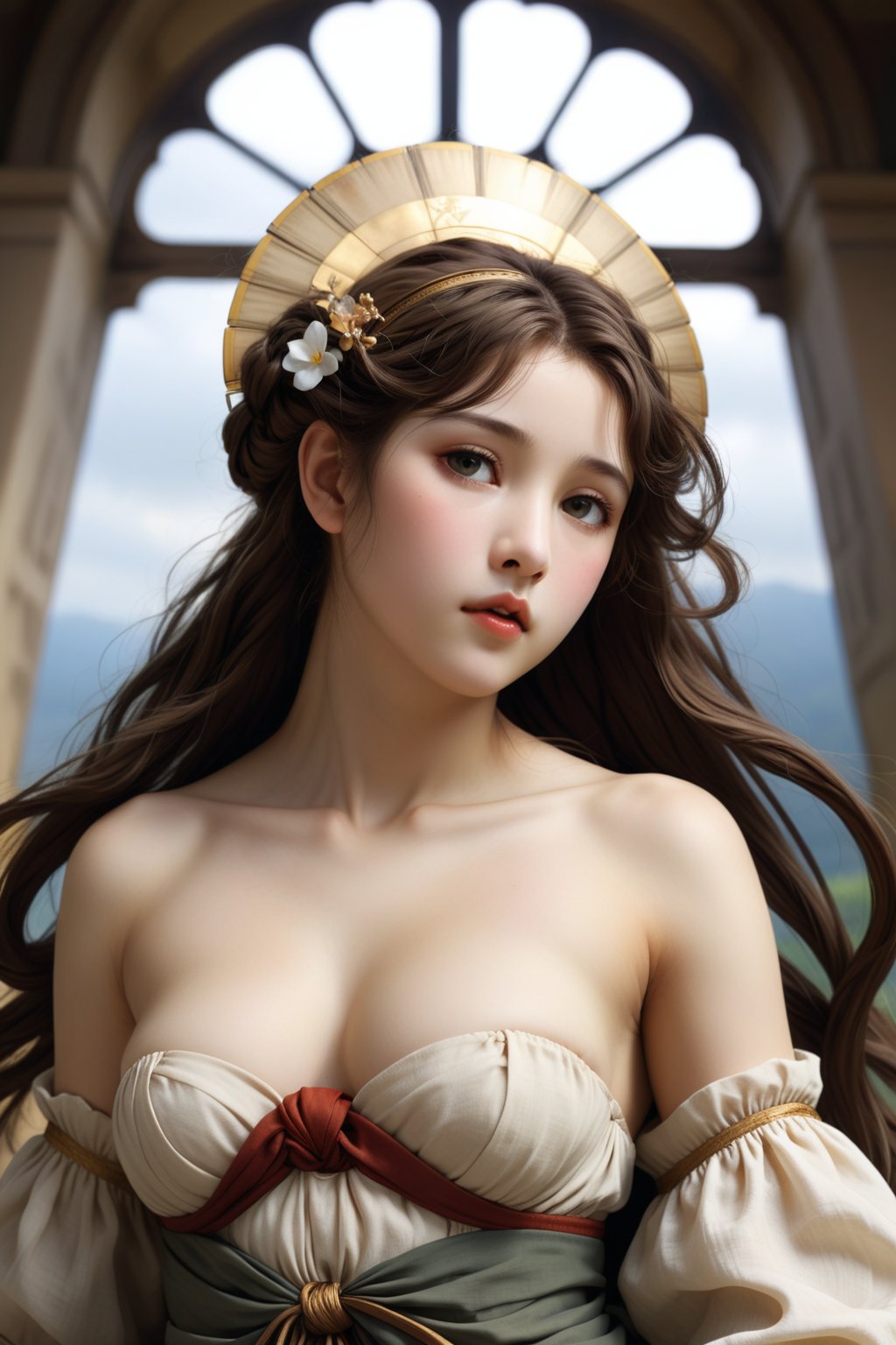  Art, Unity 8K Wallpaper, Super Detailed, Beautiful and Aesthetic, Masterpiece, Top Quality, {one solo 🦸🏿‍♀️}, looking up POV, by Pierre-Auguste Renoir ~ Paul Peel ~ John Singer Sargent ~ Alexandre-Jacques Chantron ~ John William Godward ~ John William Waterhouse ~ Han-Wu Shen ~ Ishitaka Amano ~ Chakrapan Posayakrit ~ Kim Jung Gi ~ Kei Mieno ~ Ikushima Hiroshi ~ WLOP ~ William-Adolphe Bouguereau ~ Alphonse Mucha ~Luis Royo ~ Jock Sturges photography ~ Range Murata