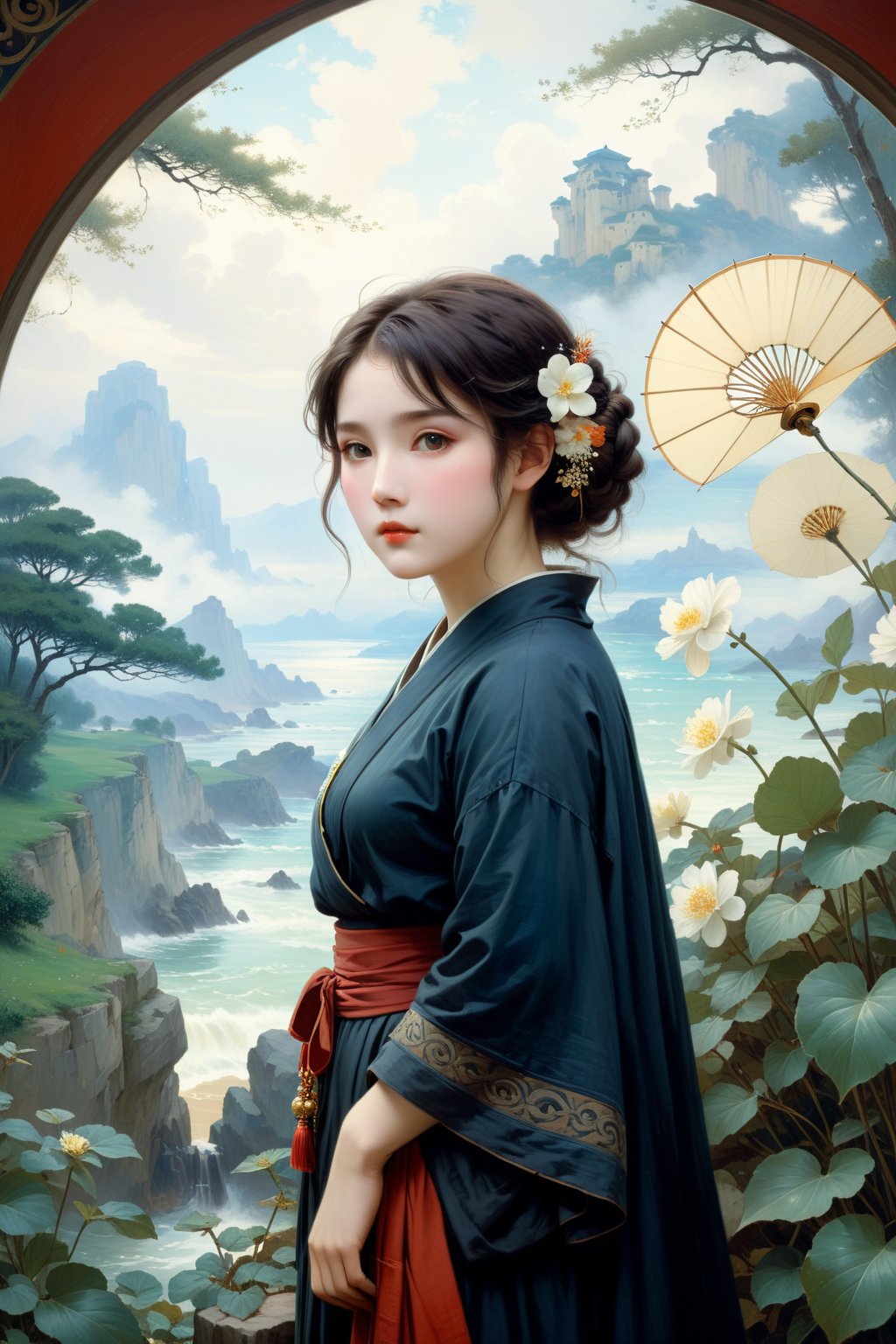 Art, Unity 8K Wallpaper, Super Detailed, Beautiful and Aesthetic, Masterpiece, Top Quality, {one solo 🦸🏿‍♀️}, looking up POV, by Pierre-Auguste Renoir ~ Paul Peel ~ John Singer Sargent ~ Alexandre-Jacques Chantron ~ John William Godward ~ John William Waterhouse ~ Han-Wu Shen ~ Ishitaka Amano ~ Chakrapan Posayakrit ~ Kim Jung Gi ~ Kei Mieno ~ Ikushima Hiroshi ~ WLOP ~ William-Adolphe Bouguereau ~ Alphonse Mucha ~Luis Royo ~ Jock Sturges photography ~ Range Murata