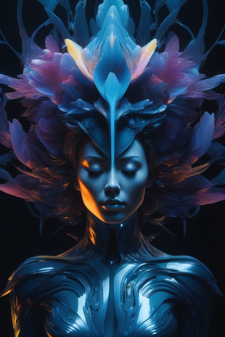 (masterpiece,best quality, ultra realistic, RAW photo),low-poly style, low-poly game art, polygon mesh, jagged, blocky, wireframe edges, centered composition, ethereal fantasy concept art of goddess full painted acryllic sculpture close-up portrait. orchid bird phoenix jellyfish betta fish, intricate artwork by Tooth Wu and wlop and beeple. octane render, trending on artstation, greg rutkowski very coherent symmetrical artwork. cinematic, hyper realism, high detail, octane render, 8k . magnificent, celestial, ethereal, painterly, epic, majestic, magical, fantasy art, cover art, dreamy


standing and with a big ass, big and voluptuous breasts, sensual and erotic, front view, with a large and erotic sex, nude, full body, front view
