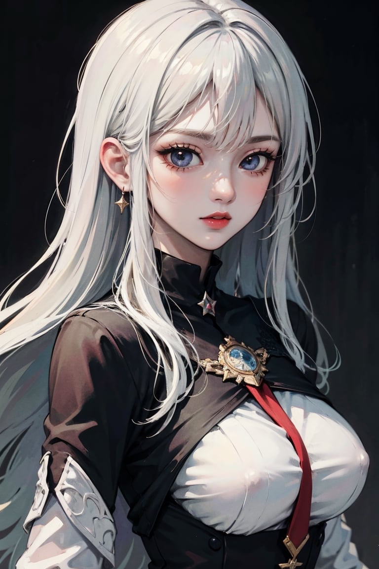 female, ((masterpiece, best quality, ultra detailed, absurdres), girl), (beauty girl), (ultra-high picture quality),white hair,hornsgirl