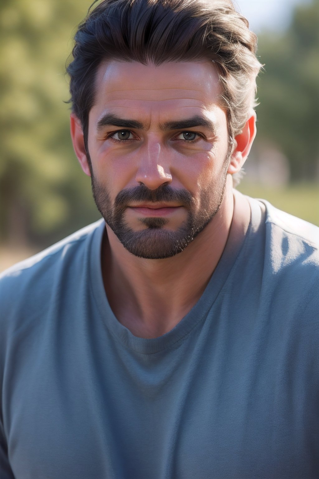 Realistic, Handsome Italian man