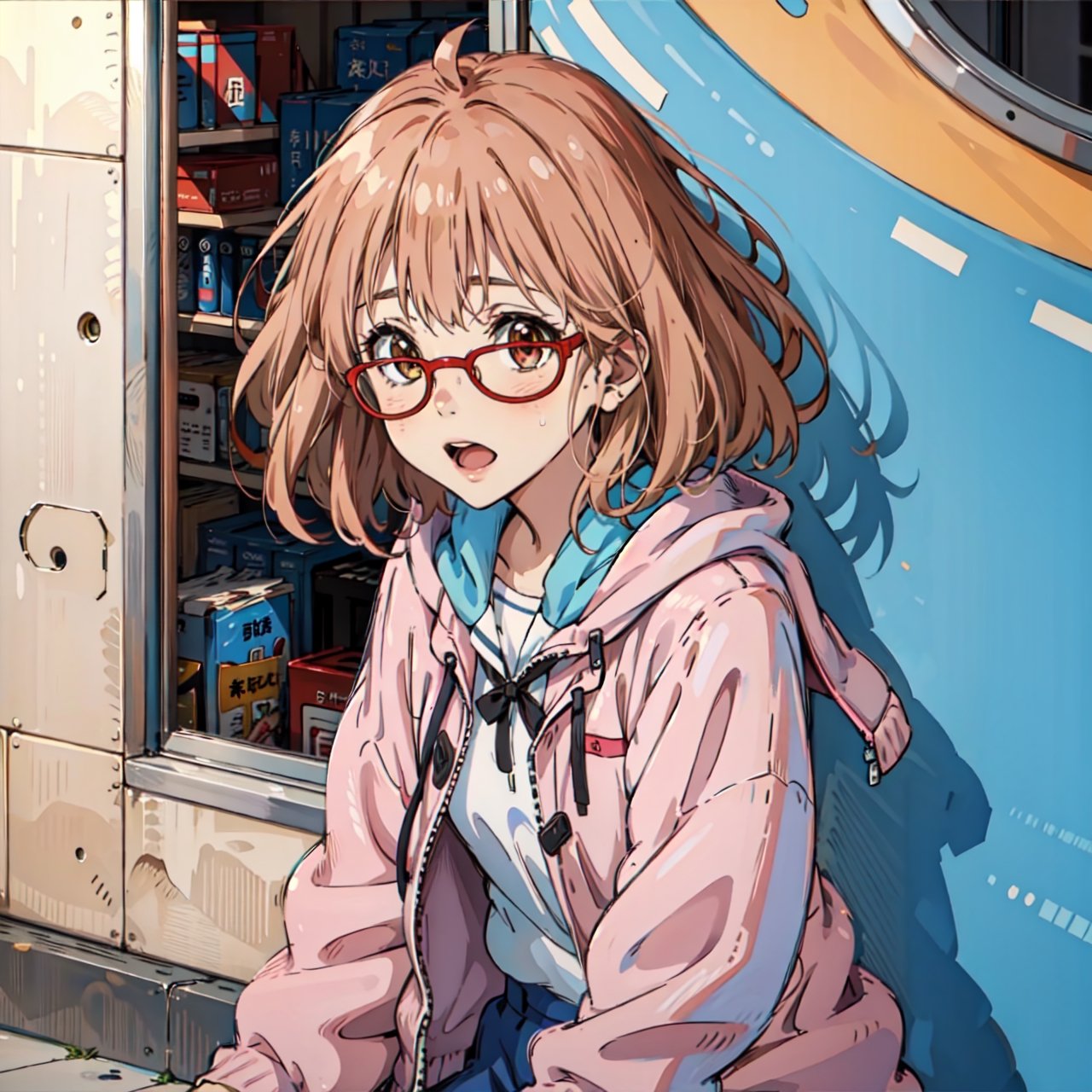 1girl, Kuriyama Mirai