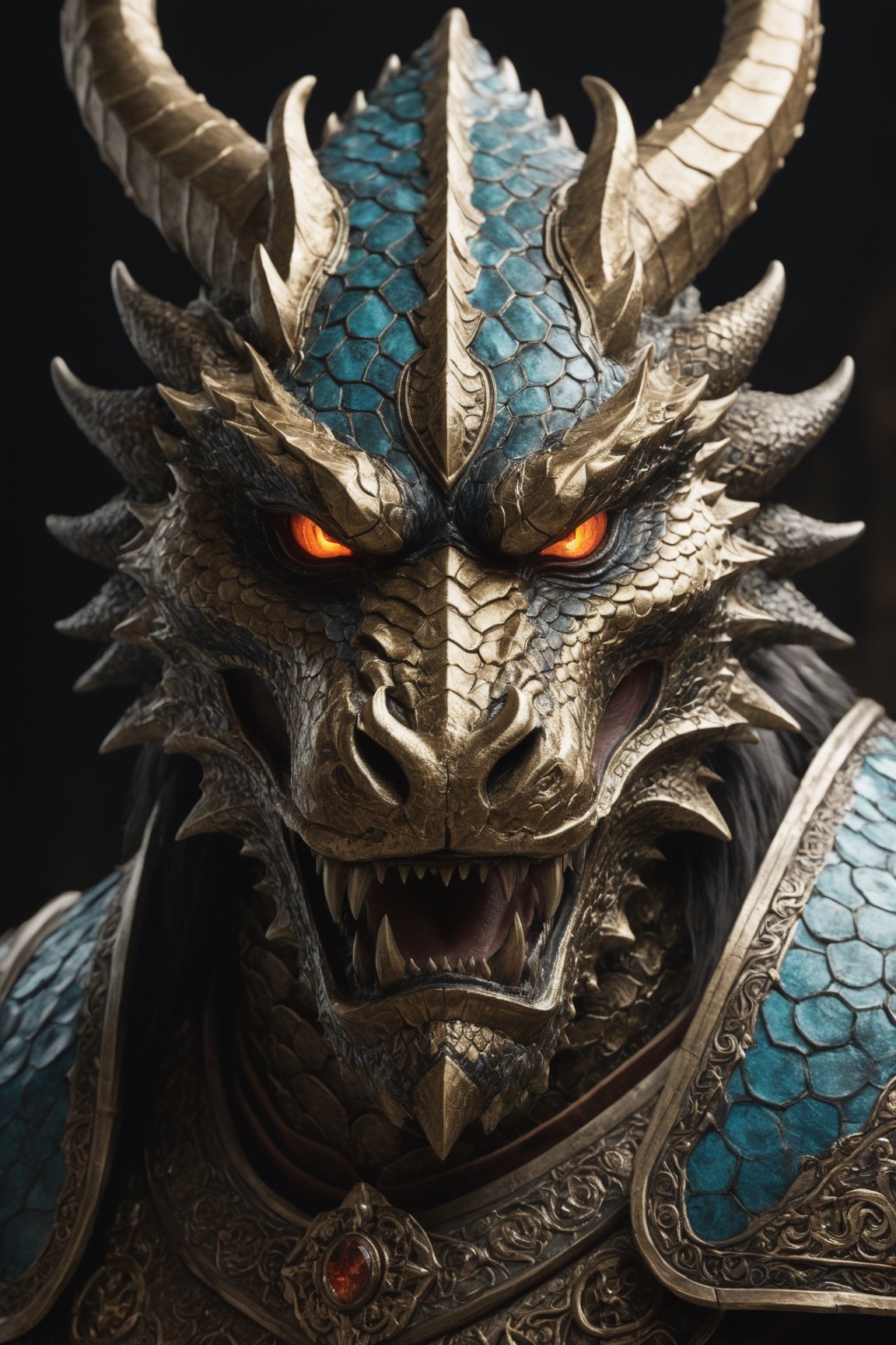 Photorealistic Images prompt structure:
"A realistic photograph capturing the visage of Bolas, the powerful dragon planeswalker, and the Amulet of Vigor. The photograph showcases the intricate details of the Visage of Bolas, with its menacing expression and scale-like texture. The Amulet of Vigor is captured in close-up, highlighting its ornate design and magical glow. The lighting accentuates the mystique of the artifacts, with a combination of soft and dramatic lighting creating depth and shadows. The camera captures the artifacts in a front view, allowing viewers to fully appreciate the details and craftsmanship. The lens used is a macro lens, enabling a high level of detail in the photograph. The image should have a resolution of 8K, immersing the viewers in the captivating world of these powerful relics."

Type of Image: Photograph
Subject Description: Visage of Bolas and Amulet of Vigor
Art Styles: Realistic
Art Inspirations: Menacing expression, scale-like texture, ornate design, magical glow
Camera: Front view
Shot: Intricate details, high level of detail, 8K resolution