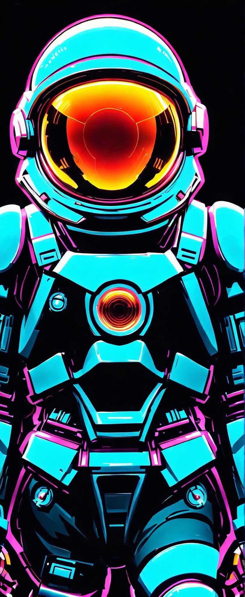 (masterpiece, best quality), (hyper-realistic:1.4), Lenkaizm, 8k, absurd res, high res, (masterpiece:1.4), ultra-detailed,  Envision an astronaut exploring a mysterious planet, wearing transparent space helmet equipped with light visor, neon led line stream on suit, space, cosmos, planet, flower, galaxy,TechStreetwear,DonML4zrP0pXL,Mecha