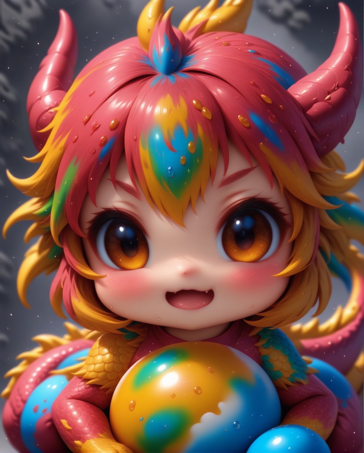 1dragon, 1dragon girl, colorful perfect 3d ink splash forming perfect detailed extreme close up perfect realistic cute dragon, ultra realistic illustration, Sticker, Chibi, 8k, best quality, masterpiece, ,chibi,,niji5,style,concept,colorful,,,looking at the camera, looking at the viewer, ,,screaming, crying, fantasy, adventure, art_booster,1dragon girl,1dragon,<lora:659095807385103906:1.0>,<lora:659095807385103906:1.0>,<lora:659095807385103906:1.0>