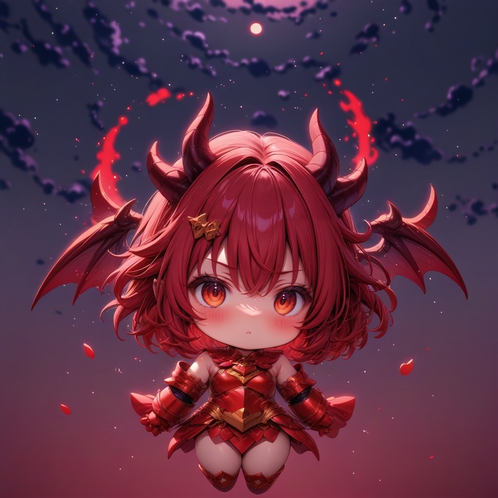 1dragon girl, red hair, red armor, dragon horns, dragon wings, in the sky, red moon, moon light, full moon, ((centered image)), high res, hyper sharp, sharp focus, best quality, masterpiece ,,,,<lora:659095807385103906:1.0>,<lora:659095807385103906:1.0>,<lora:659095807385103906:1.0>