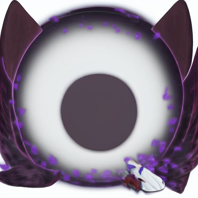 round frame, angel_fox