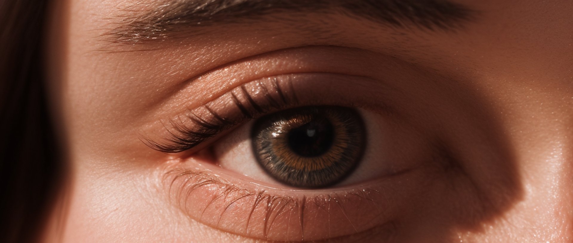 Extreme close up of a 24 year old woman’s eye blinking, standing in Marrakech during magic hour, cinematic film shot in 70mm, depth of field, vivid colors, cinematic,photorealistic