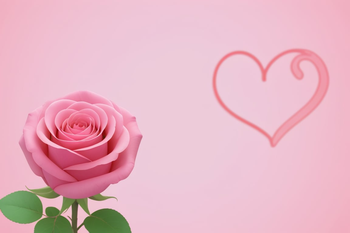 Rose, Pink rose, rose day, rose theme, love and peace, ,ANIME,<lora:659095807385103906:1.0>