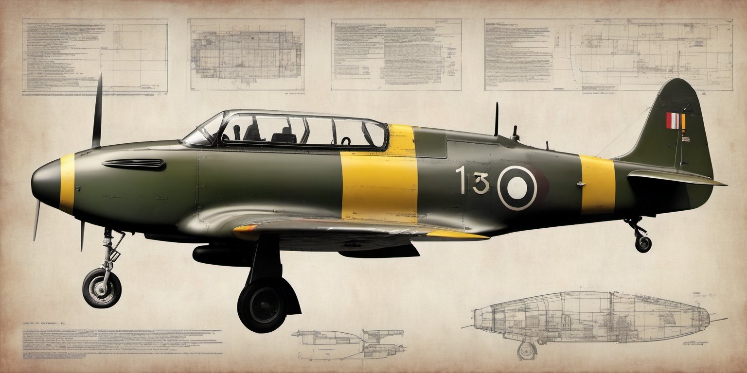 Detailed with notes, multicoloured digital sketch of the Mk 105 bomb , slick bold design, clean lines, gloss finish, blueprint, perfect, awesome.