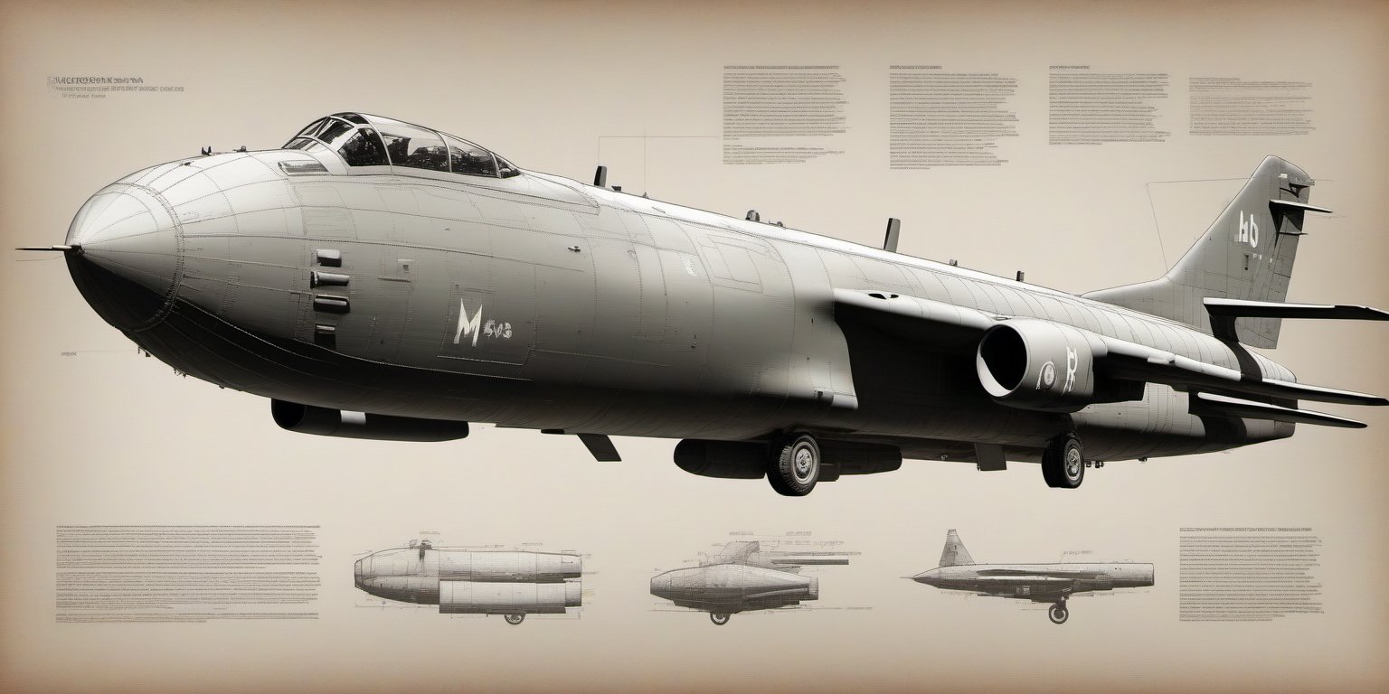 Detailed with notes, multicoloured digital sketch of the MOAB(Massive Ordnance Air Burst. Colloquially known as the Mother of All Bombs.), slick bold design, clean lines, gloss finish, blueprint, perfect, awesome.
