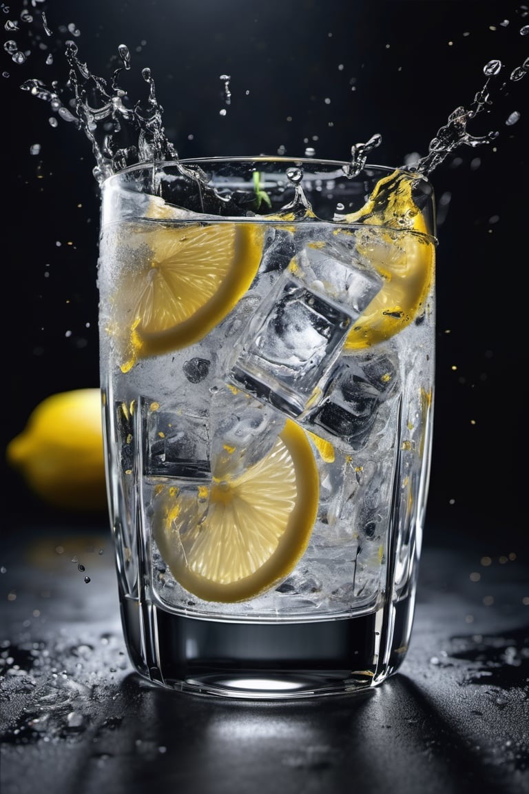 RAW natural photo Of glass of dry gin tonic splash, zoom out to the glass, scratch ice, fresh lemon poor , only one light cenital chimera, day advertising shooting (((infinite black  background))) , realistic photograph, sharp focus, depth of field, shoot, ,side shot, side shot, ultrahd, realistic, vivid colors, highly detailed, perfect composition, 8k, photorealistic concept art, soft natural volumetric cinematic perfect light, NIGHT RACE IN A CIRCUIT, ADVERTISING SHOT
,mecha,robot,cyborg style,cyborg