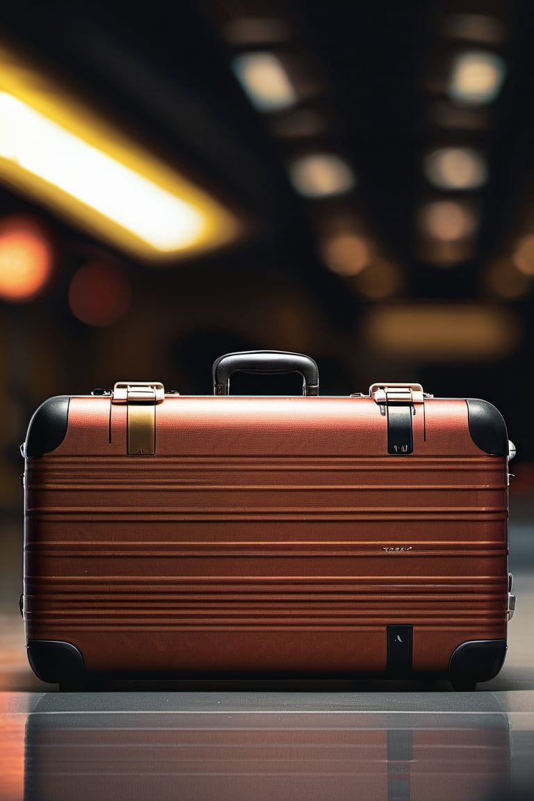 RAW natural photo OF travel suitcase, futurist style, airport context, realistic, no friendly, ((full body)), sharp focus, depth of field, shoot, ,side shot, side shot, ultra hd, realistic, vivid colors, highly detailed, perfect composition, 8k artistic photography, photorealistic concept art, soft natural volumetric cinematic perfect light, black background studio, ADVERTISING SHOT
,Juno Temple