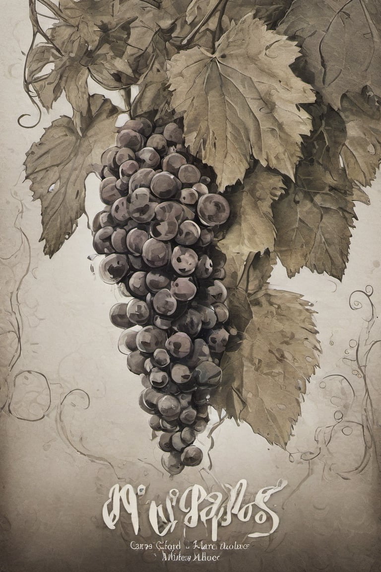 grapes malbec vendimia cuyo wineyards iilustration wines
