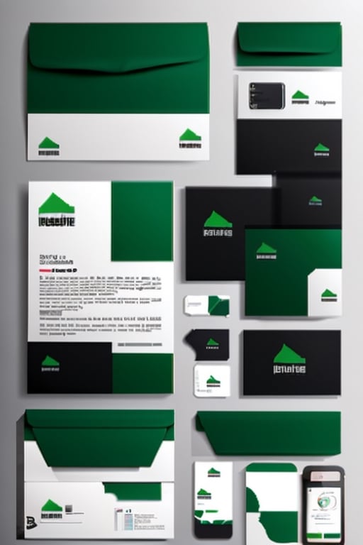 Epic Branding, dark green, black
