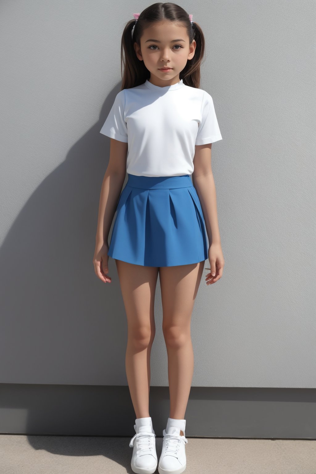 Full Body view of a tween girl.