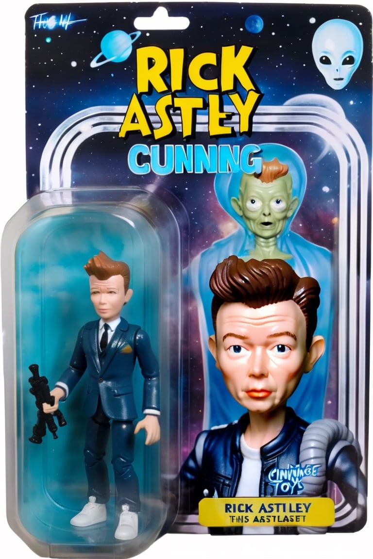 Rick astley this action figure with extraterrestrial cunning,  and showcase, awe_toys, 