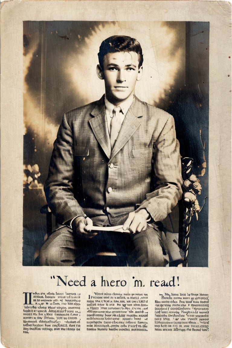 i need a hero!,
he says "I'm always read!"